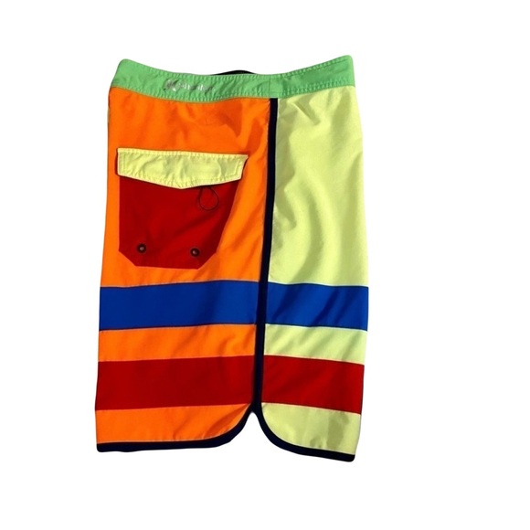 Hurley Neon Patchwork Board Shorts - Picture 8 of 8